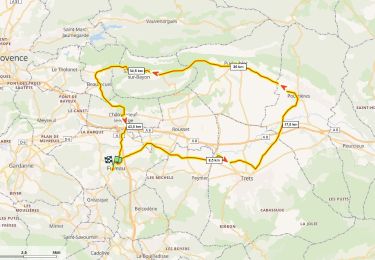 Tour Rennrad Fuveau - Pourrieres Beaureceuil 650m+ - Photo