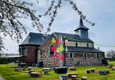 Randonnée Marche Saint-Trond - La petite église de Guvelingen à Saint-Trond - Photo
