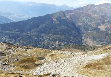 Randonnée Marche La Léchère - les marmottes noires et Bellacha  - Photo