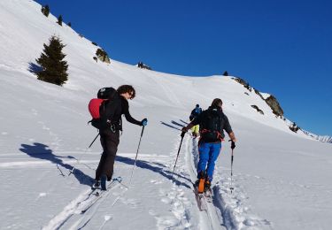 Excursión Esquí de fondo Jarrier - Pierre Brune / le Chatelard - Photo