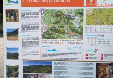 Excursión Senderismo Lauroux - les corniches de Lauroux - Photo