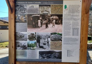 Excursión Senderismo Sainte-Colombe - SAINTE COLOMBE , les Bègues,  autour des versants du Céans o l - Photo