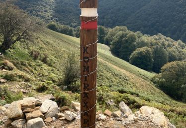 Tour Wandern Lecumberry - Urkulu les crêtes et les cols de KURUTXE  et d'ORAATEt 2024/09/17 - Photo