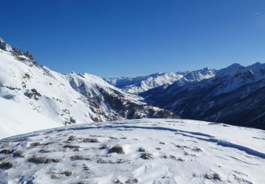 Trail Touring skiing Saint-Paul-sur-Ubaye - col de mirandol - Photo