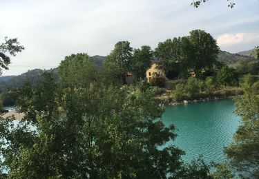 Excursión Senderismo Peyrolles-en-Provence - GB tour du  lac de Peyrolles  - Photo