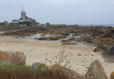 Trail Walking Plounéour-Brignogan-Plages - 22 Août 2024 - dolmen du Dievet vers le phare de Pontusval - Photo