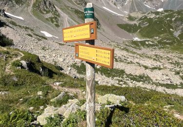 Tour Wandern Allemond - Lac de Belledonne trace réelle - Photo