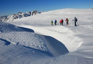 Randonnée Raquettes à neige Huez - Alpe d'Huez - DMC2 - Lacs de Balme Rousse, de la Fare et du Milieu. - Photo