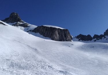 Tour Skiwanderen La Léchère - col de la flachere, tour de la flachère, haut du télésiège de la lauzière - Photo