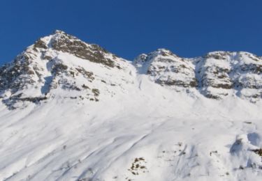 Randonnée Ski de randonnée Montvalezan - Pointe des couloureuses couloir ouest du passage du Retour - Photo