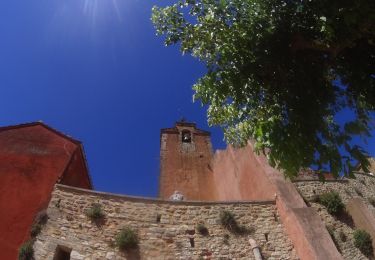 Randonnée V.T.T. Roussillon - VTT de Gordes à Roussillon. - Photo
