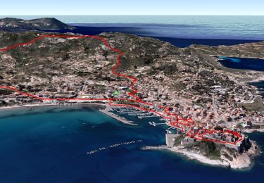 Trail Walking Calvi - Citadelle Calvi - Village - Notre dame de la Serra - Photo