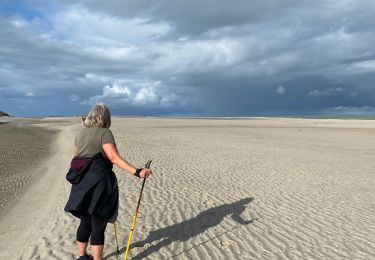 Trail Nordic walking Lanchères - Digue de la gaité, le Hourdel, étang de Cayeux  - Photo