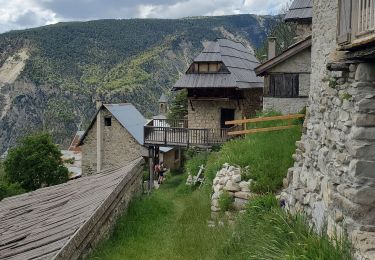 Percorso Marcia Beauvezer - villars heyssier gorges Saint Pierre 19kms 850m  - Photo