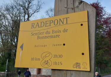 Excursión Senderismo Radepont - rando radepont - Photo