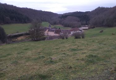 Randonnée Marche Chaux-lès-Passavant - grâce diable retour par coteau opposé - Photo