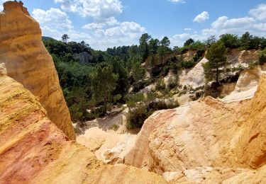 Trail Walking Rustrel - le Colorado de Rustrel  - Photo