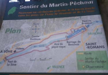 Randonnée Marche nordique Beauvoir-en-Royans - Reconnaissance de Beauvoir-en-Royans à la Sône - Photo