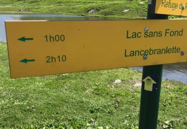 Tour Wandern Séez - Lac sans fond en partant de l’hospice st bernard - Photo