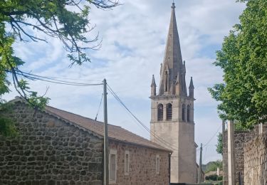 Trail Walking Sanilhac - ARDECHE . SANILLAC.LA TOUR DE BRISON O N  - Photo