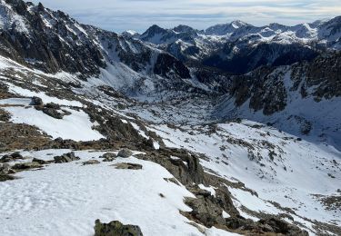 Tour Schneeschuhwandern Isola - Cime de Tavels  - Photo