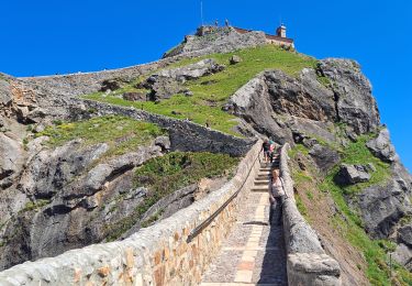 Tocht Stappen Bakio - Prieuré de Gaztelugatxe - Photo