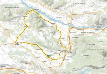 Trail Road bike Aix-en-Provence - Puyricard St Christope D+720m - Photo