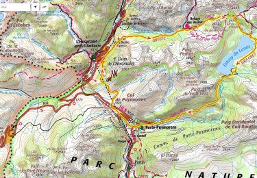 Tour Wandern Porté-Puymorens - L'étang de Lanous par le lac et le refuge des Bésines - Photo