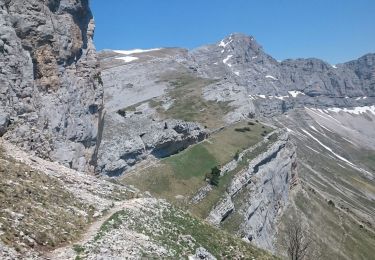 Randonnée Marche Corrençon-en-Vercors - Têtes des Chaudières  - Photo