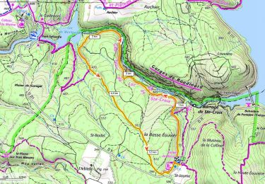 Trail Walking Baudinard-sur-Verdon - Gorges de Beaudinard (Verdon) 200m+ - Photo