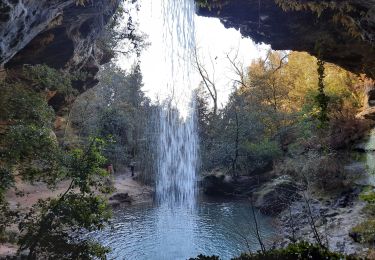 Trail Walking Vernon -  Tétines de  Vernon -Cascade de Baumicou 16km. - Photo