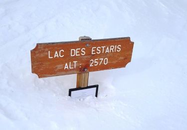 Trail Snowshoes Orcières - 2020-02-06_09h29m00_Orcieres-6-AR-lac-des-Estaris-Cabane-par-le-nord-Retour-par-le-nord-de-la-station - Photo