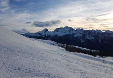 Trail Touring skiing Les Thuiles - Les Plastres - Photo