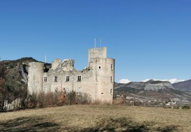 Excursión Senderismo Tallard - Tour le long de la Durance et sur les crètes du château  - Photo