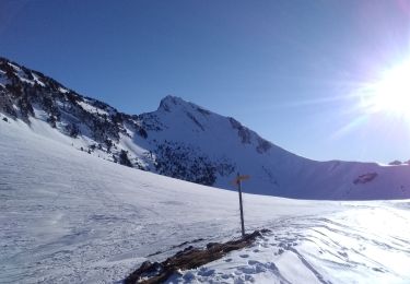 Trail Touring skiing Le Châtelard - col de Rossanaz - Photo