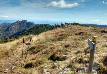 Tour Wandern Mayres - Mayres-Les Pergeyres-Col d'Abraham-Granges d'Abraham-La Mothe - Photo