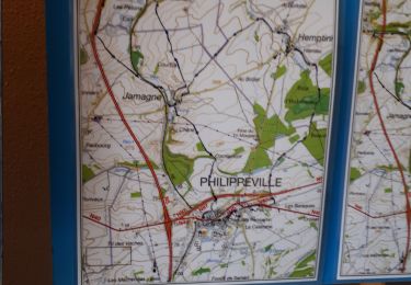 Tour Wandern Philippeville - Phippeville _ Marche Fédéral  _ Rue de la  Gendarmerie  38  _  5600 PHILIPPEVILLE _ LES 1000  PATTES DE PHILIPPEVILLET - Photo