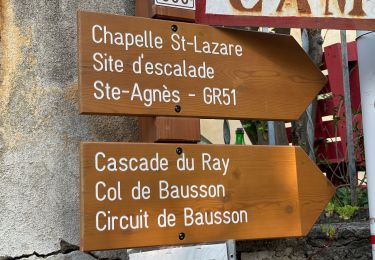 Tour Wandern Gorbio - Gorbio Ste-Agnès - Cime de Baudon - Photo