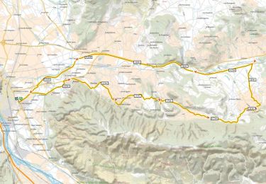 Tour Rennrad Cavaillon - Cavaillon Bonnieux 670m+ par les villages retour par voie verte - Photo