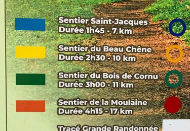 Percorso Marcia Hussigny-Godbrange - Moulaine Selomont 7km cercle bleu - Photo