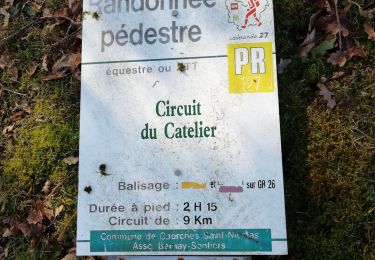 Tour Wandern Caorches-Saint-Nicolas - coarche court - Photo