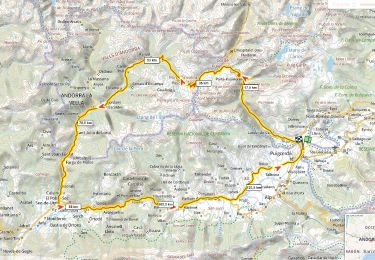 Tocht Wegfiets Ur - Traversée d'Andorre D+3000m  - Photo