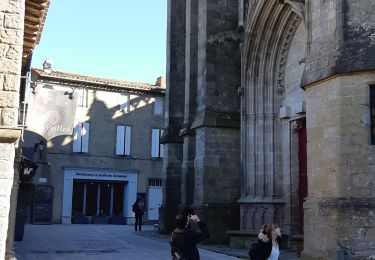 Trail Walking Carcassonne - Tour de la cité en gué d