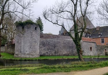 Randonnée Marche Merbes-le-Château - rando Étienne  2023.04.16 - Photo
