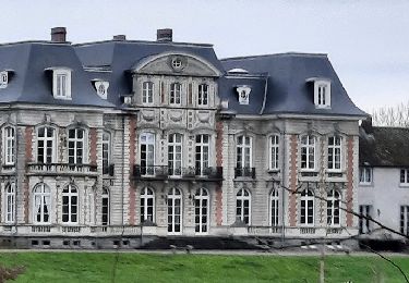 Randonnée Marche Villers-la-Ville - Le Château de Cognée et la Pêcherée au départ du Camp (Marbais) - Photo