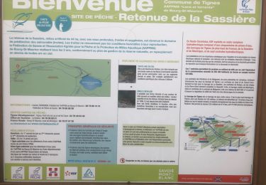 Trail Walking Tignes - Barrage delà sassiere  - Photo