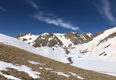 Percorso Racchette da neve Entraunes - Sommet du Lausson - Photo