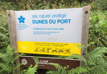 Trail Walking Saint-Coulomb - Pointe Meinga st Malo - Photo