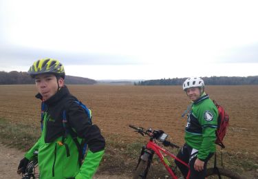 Percorso Mountainbike Saint-Clément - vtt xermamenil 25.11.18 - Photo