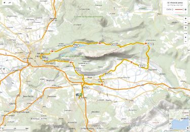 Trail Road bike Fuveau - Tour Ste Victoire D+1200m - Photo